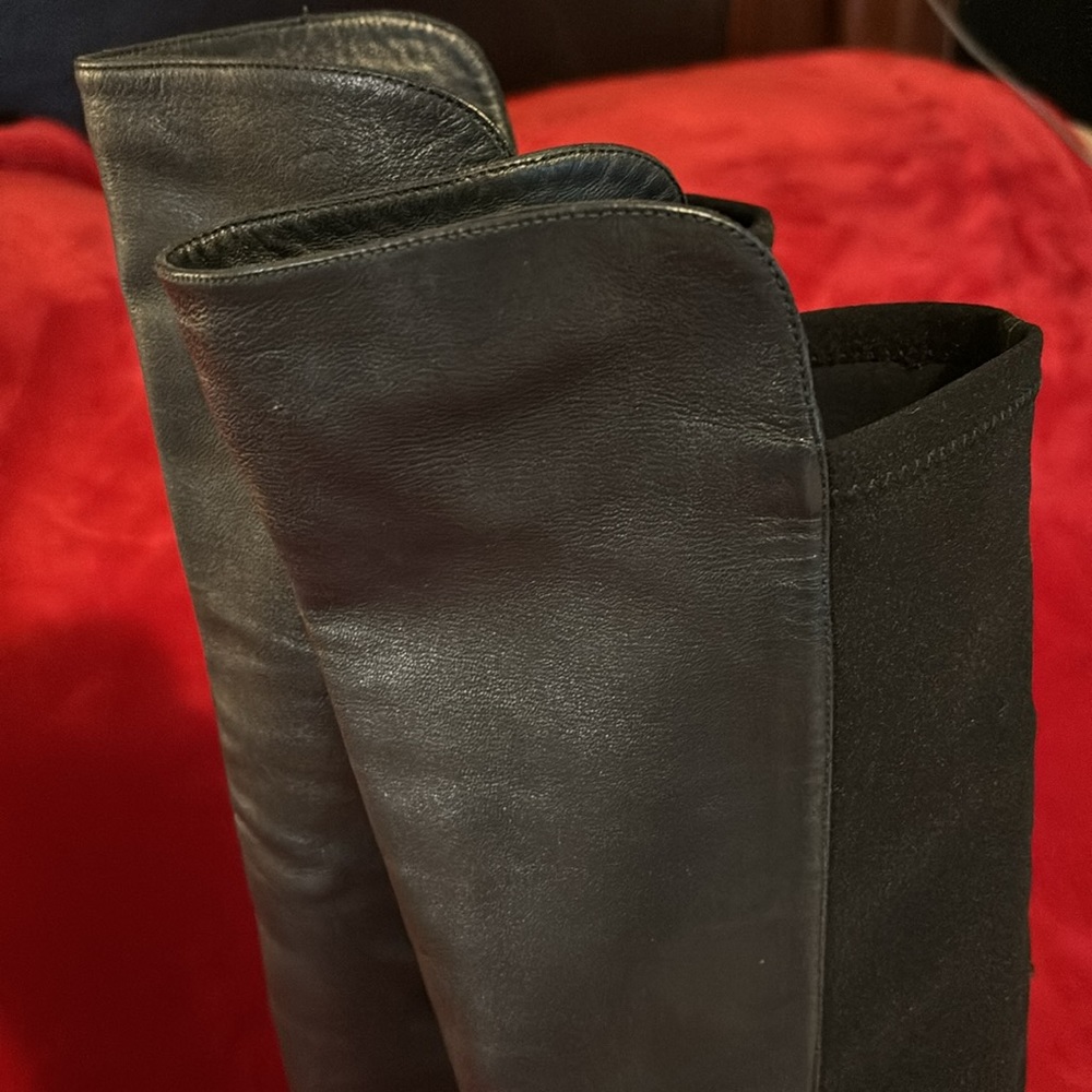 Platform Knee High Stuart Weitzman Boot 8.5 - image 6